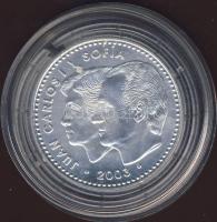 Spanyolország 2003. 12Eur Ag "Az Alkotmány 25. évfordulója" T:BU