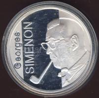 Belgium 2003. 10Eur Ag "Simenon" T:PP