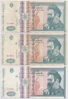 Románia 1941-1992. 6db-os bankjegy tétel T:III,III-
Romania 1941-1992. 6pcs of banknotes C:F,VG