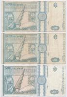 Románia 1941-1992. 6db-os bankjegy tétel T:III,III-
Romania 1941-1992. 6pcs of banknotes C:F,VG