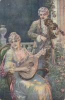 80 db régi művészlap és üdvözlőlap / 80 pre-1945 art postcards and greeting cards