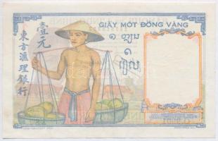 Francia Indokína 1946. 1P T:II
French Indo-China 1946. 1 Piastre C:XF
Krause 54c