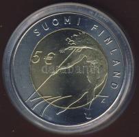 Finnország 2005. 5Eur bimetál "Női gerelyhajítás" T:BU