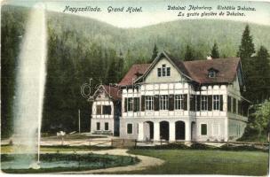 Dobsina, Jégbarlangi szálloda. Köhler Gyula kiadása / Hotel zur Eishöhle / Hotel de la Glaciere