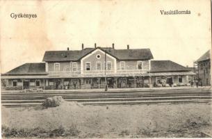 1944 Gyékényes, vasútállomás (EB)