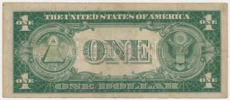 Amerikai Egyesült Államok 1934-1945. (1935A) 1$ "Silver Certificate - kisméretű" sárga pec...