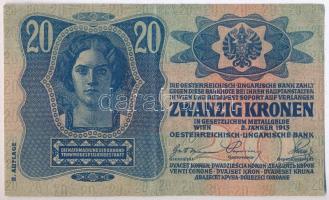 1913. 20K II. kiadás T:II