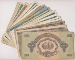 25db-os vegyes magyar pengő bankjegy tétel T:III,III-