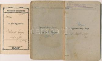 cca 1920-1940 Eskütt Lajos (1896-1957), Nagyatádi Szabó István titkára, az Eskütt-féle panamaügy fős...