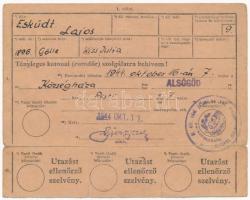 cca 1920-1940 Eskütt Lajos (1896-1957), Nagyatádi Szabó István titkára, az Eskütt-féle panamaügy fős...