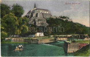 Nyitra, Nitra; püspöki vár, híd / castle, bridge (ázott sarok / wet corner)