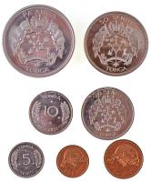 Tonga 1968. 1s-1P (7xklf) forgalmi sor T:1- (eredetileg PP)
Tonga 1968. 1 Senti - 1 Pa'anga (7...