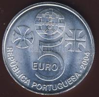 Portugália 2004. 5Eur Ag "Díszes ablak" T:BU