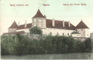 Fogaras, Fagaras; Apaffy (Apafi) fejedelem vára. Thierfeld Dávid 574. / Schloss des Fürsten Apaffy / castle (EK)