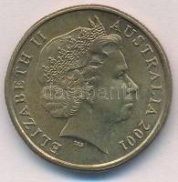 Ausztrália 2001. 1$ Al-Br "A föderáció századik évfordulója - Norfolk sziget" T:1-,2 
Aus...
