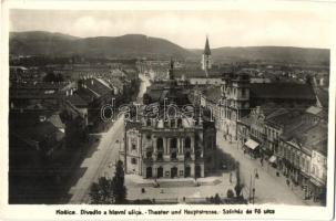 6 db RÉGI felvidéki városképes lap; Érsekújvár, Kassa, Rimaszombat / 6 pre-1945 Upper-Hungarian town...