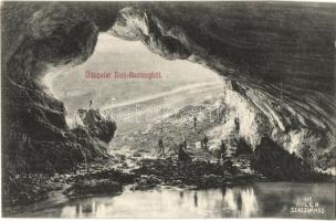 Petrozsény, Petrosani; Boli-barlang bejárata. Adler fényirda / cave entry