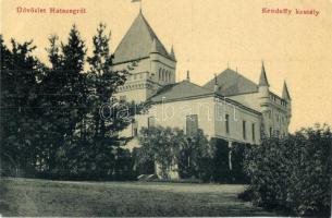 Hátszeg, Hateg, Wallenthal; Kendeffy kastély. W.L. 1719. / Schloss / castle