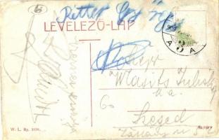 1909 Nagykikinda, Kikinda; Szélmalom. W.L. Bp. 2138. / windmill (r)