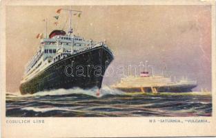 MS. Saturnia, Vulcania Cosulich line (EB)