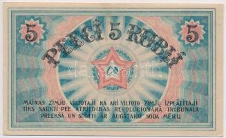 Lettország / Rigai Munkásszervezet 1919. 5R T:I-
Latvia / Riga's Workers Deputies' Soviet...