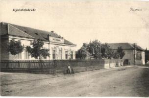 Gyulafehérvár, Alba Iulia; Múzeum. Weiss Bernát kiadása / museum
