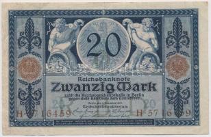Német Birodalom / Weimari Köztársaság 1915-1923. 5db klf német bankjegy és szükségpénz T:III
German...