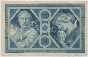 Német Birodalom / Weimari Köztársaság 1915-1923. 5db klf német bankjegy és szükségpénz T:III
German...