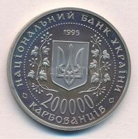Ukrajna 1995. 200.000k Cu-Ni "Bohdan Hmelnickij emlékmű" T:1,1-
Ukraine 1995. 200.000 Kar...
