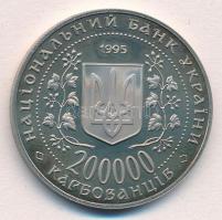 Ukrajna 1995. 200.000k Cu-Ni "II. világháború - Kercsi emlékmű" T:1,1-
Ukraine 1995. 200....