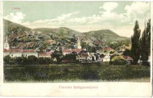 1906 Szilágysomlyó, Simleu Silvaniei; (kopott élek / worn edges)