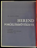 Dr. Sikota Győző: Herend porcelánművészete. Bp., 1984, Műszaki Könyvkiadó. Kiadói egészvászon kötés,...