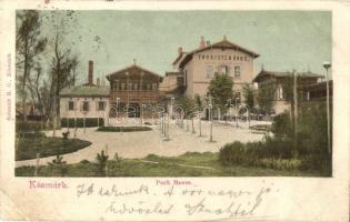 1904 Késmárk, Kezmarok; Turista ház, fürdő / Touristen Haus, Bader / tourist house, villa, spa (EK)