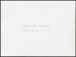 1914 Huszár osztályú rombolók gyártása a Ganz Danubius fiumei gyárában, az 1980-as években eredeti n...