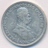 1896KB 1K Ag "Millenium" T:2- peremen patina
Adamo K5.2