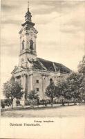 Tiszolc, Tisovec; Evangélikus templom / church (fa)