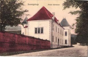 1916 Szentgyörgy (Pozsony), Sankt Georgen, Svaty Jur pri Bratislave; Felső külváros / upper suburbs (fa)