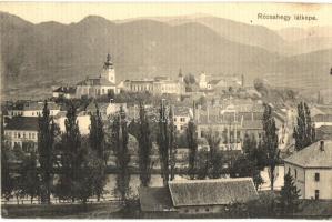 Rózsahegy, Ruzomberok; látkép. Komor Testvérek kiadása 1910. / general view (EK)