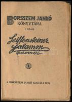 [Molnár Jenő]: Seiffensteiner Salamon adomái.  Bér Dezső és Zórád Antal szövegközti rajzaival. Borss...