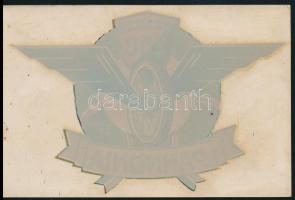 cca 1960 Pannonia Deluxe 250 Csepel  motorkerékpár matrica