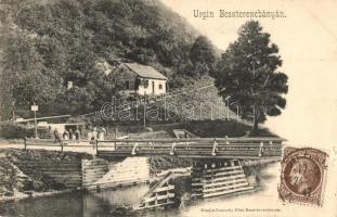 Besztercebánya, Banská Bystrica; Urpin részlet a Garammal, híd. Kiadja Ivánszky Elek / Urpín mountain, Hron riverside, bridge. TCV card (Rb)