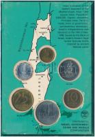 Izrael 1967. 1a-1L (6xklf)  forgalmi sor kissé sérült karton dísztokban tokban T:1,1-
Israel 1967. ...