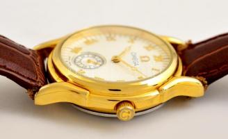 Omega DeVille automata karóra REPLIKA működő szép állapotban, megviselt bór szíjjal