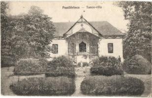 Budapest XVIII. Pestszentlőrinc, Pusztaszentlőrinc, Szentlőrinc; Tanos villa. Horváth Ferencz kiadása (EB)