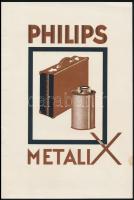 1926 Philips Metalix hordozható röntgenkészülék magyar nyelvű katalógusa, képekkel, szép állapotban