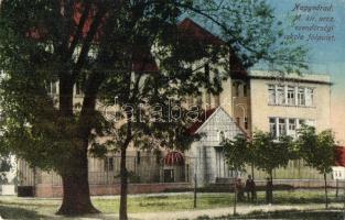 1917 Nagyvárad, Oradea; M. kir. orsz. csendőrségi iskola főépülete / gendarme school
