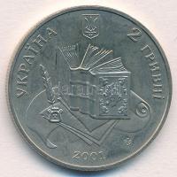 Ukrajna 2001. 2H Cu-Ni-Zn "Volodymyr
Dal" T:1,1-
Ukraine 2001. 2 Hryvni Cu-Ni-Zn "V...