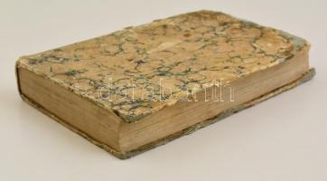Nagy Pál: Historia pragmatica regni Hungariae. 1. köt. Pest, 1823, Trattner. Sérült kartonált papírk...