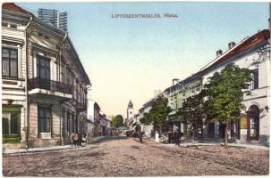 1916 Liptószentmiklós, Liptovsky Mikulas; Fő utca / main street