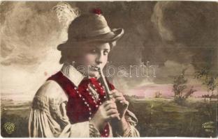 96 db RÉGI motívum képeslap, közte üdvözlő, művész, színész lapok, vegyes minőségben / 96 pre-1945 m...